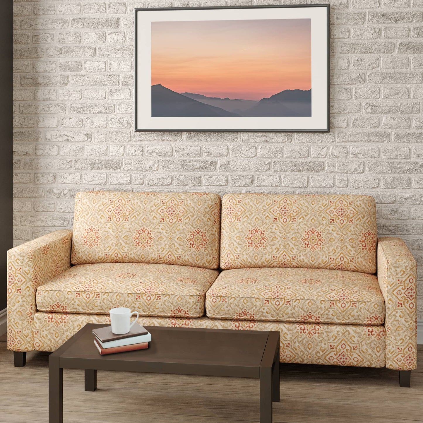 CB800-276 Abstract & Geometric,Global nan Gold & Yellow,Orange & Rust Charlotte Colors