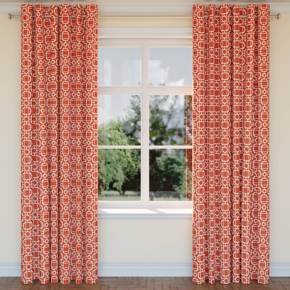 CB800-277 Abstract & Geometric nan Orange & Rust Charlotte Colors