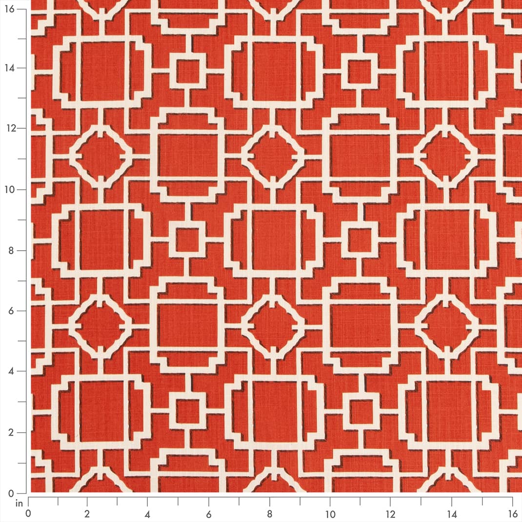 CB800-277 Abstract & Geometric nan Orange & Rust Charlotte Colors