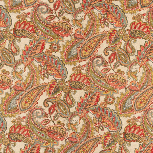 CB800-278 Paisley nan Orange & Rust Charlotte Colors