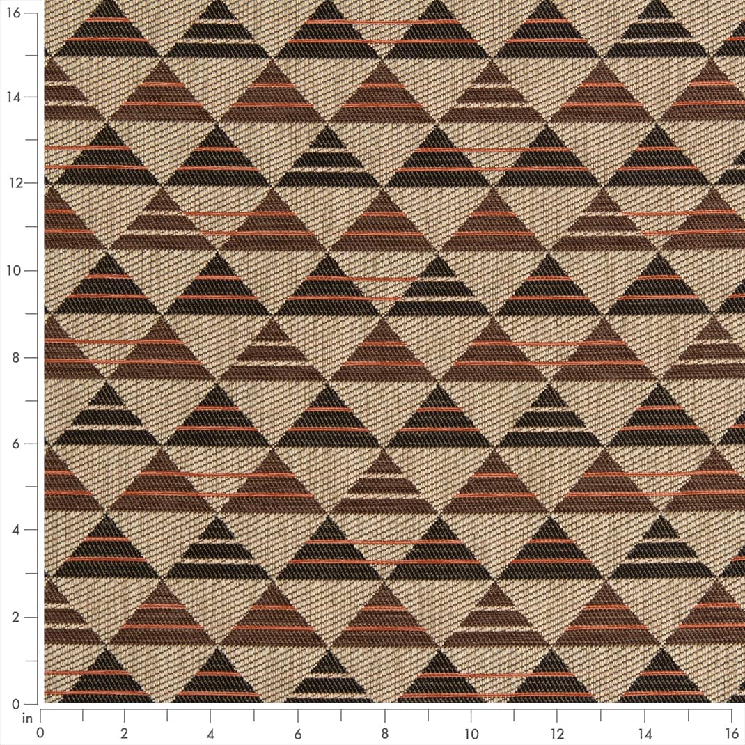 CB800-299 Abstract & Geometric nan Brown Charlotte Colors