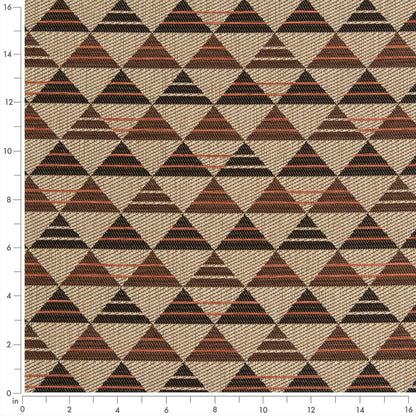 CB800-299 Abstract & Geometric nan Brown Charlotte Colors