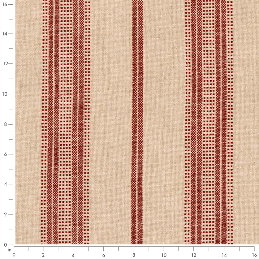 CB800-321 Stripe nan Red & Burgundy Charlotte Colors