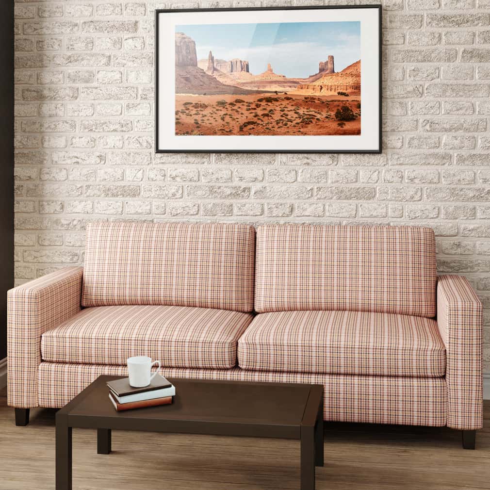CB800-329 Check & Houndstooth,Plaid,Small Scale nan Coral & Peach,Pink Charlotte Colors