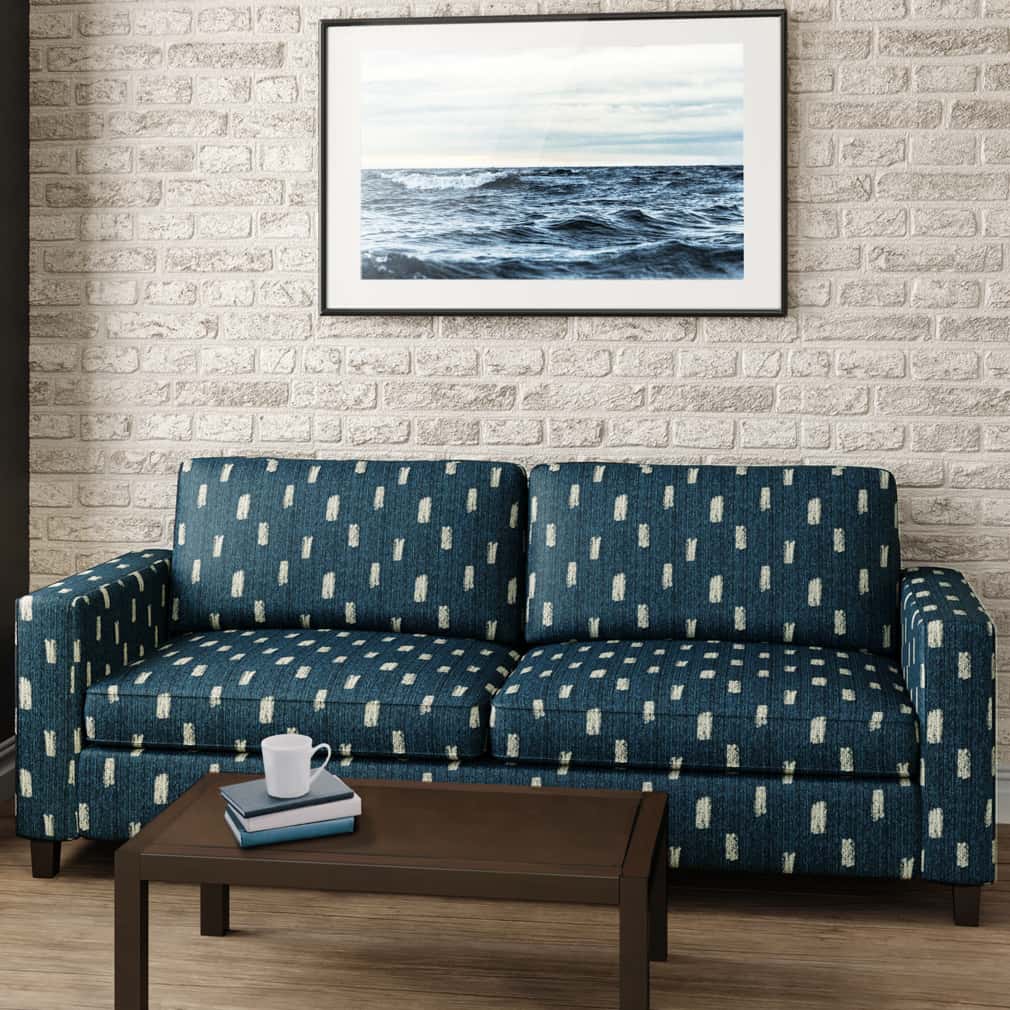 CB800-341 Abstract & Geometric nan Blue Charlotte Colors