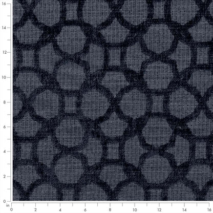 CB800-343 Abstract & Geometric nan Blue Charlotte Colors