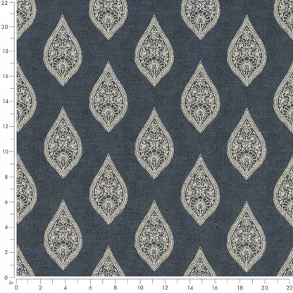 CB800-345 Abstract & Geometric,Damask nan Blue Charlotte Colors