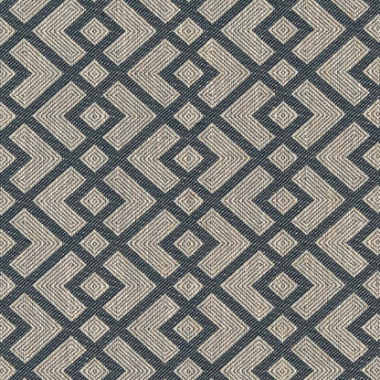 CB800-348 Abstract & Geometric nan Blue Charlotte Colors