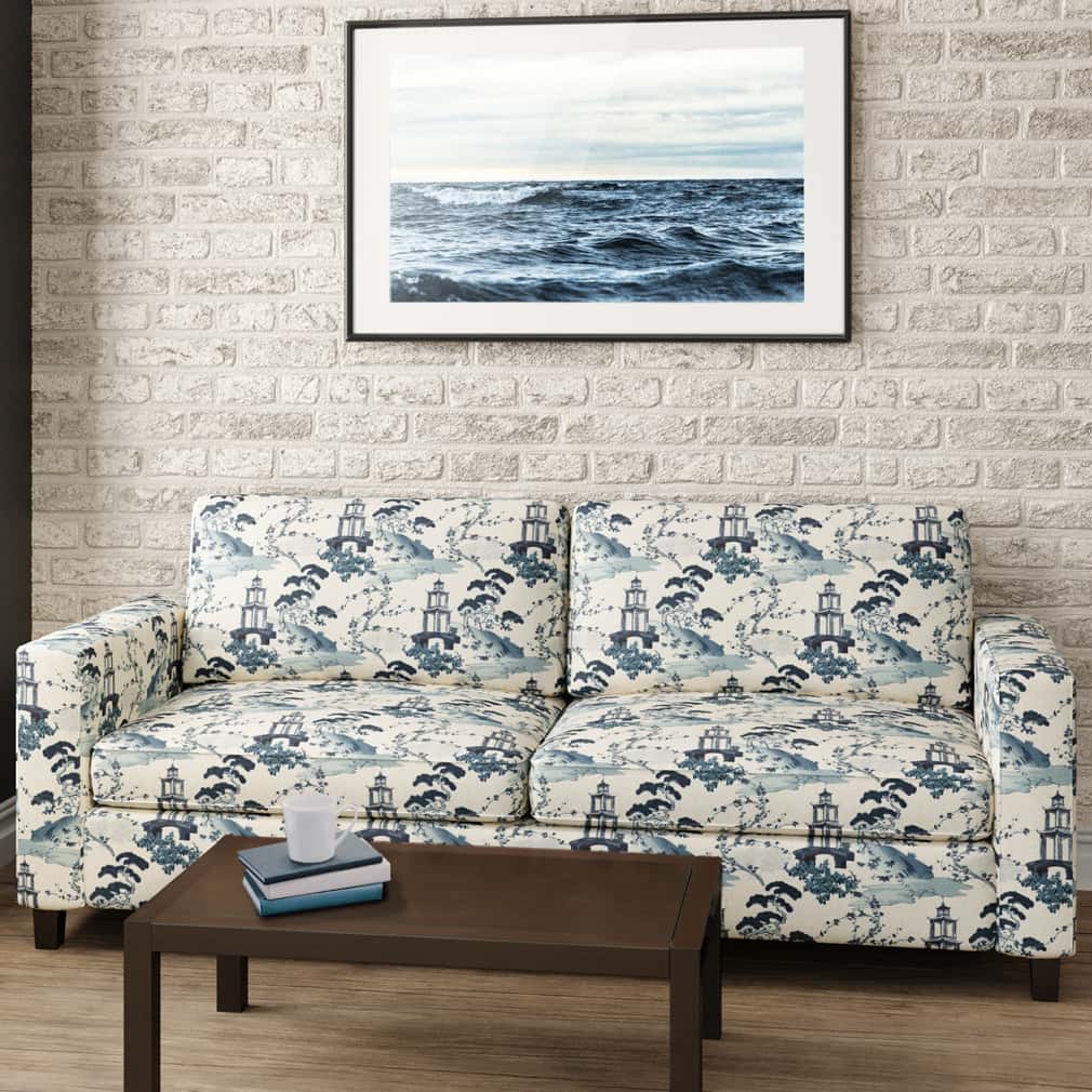 CB800-351 Global,Toile nan Blue Charlotte Colors