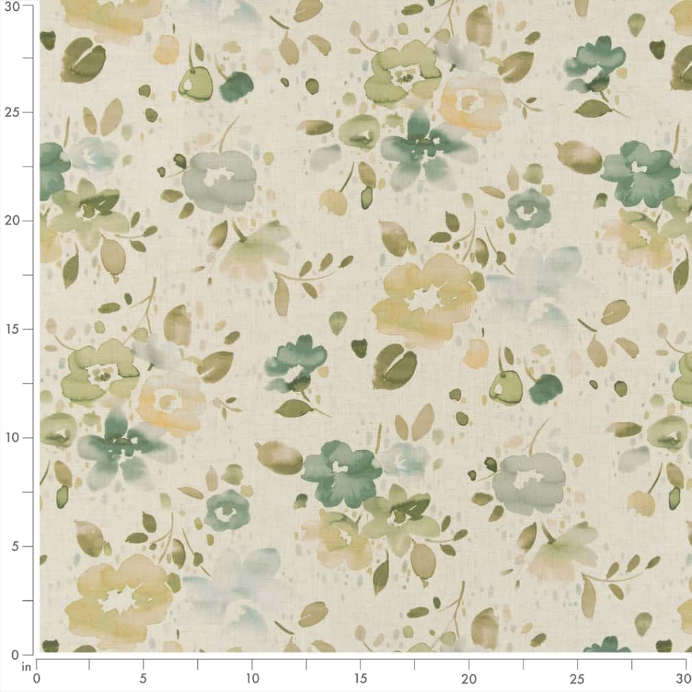 CB800-372 Floral nan Green Charlotte Colors