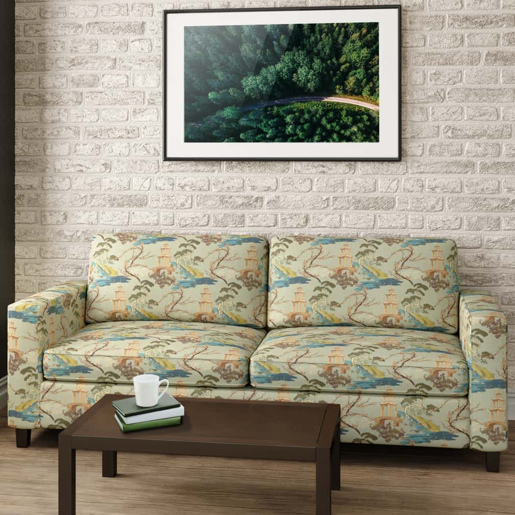 CB800-376 Global,Toile nan Green Charlotte Colors