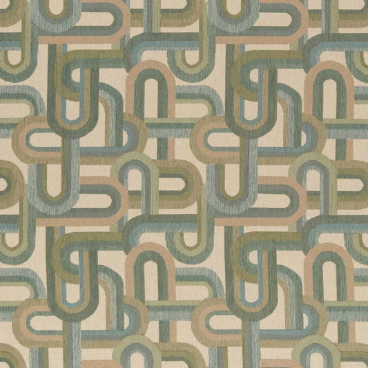CB800-380 Abstract & Geometric nan Green Charlotte Colors