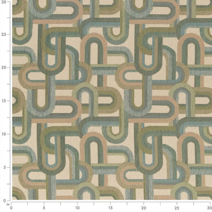 CB800-380 Abstract & Geometric nan Green Charlotte Colors