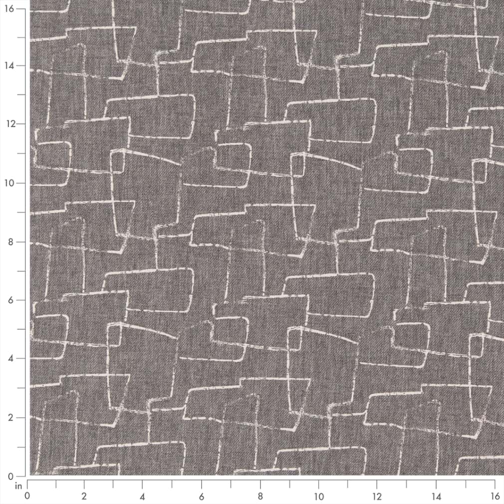 CB800-382 Abstract & Geometric nan Grey & Silver Charlotte Colors