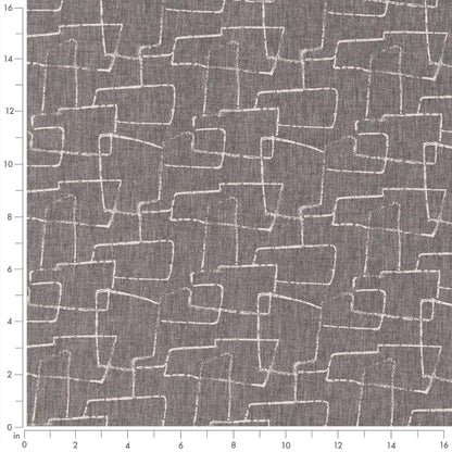 CB800-382 Abstract & Geometric nan Grey & Silver Charlotte Colors