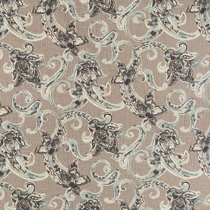 CB800-392 Paisley nan Grey & Silver Charlotte Colors