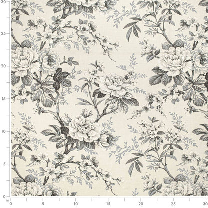 CB800-408 Floral nan Black,Grey & Silver Charlotte Colors