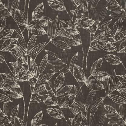 CB800-410 Abstract & Geometric,Leaves nan Black Charlotte Colors
