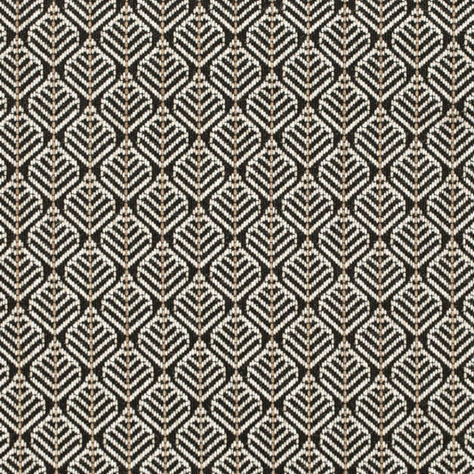CB800-414 Abstract & Geometric,Small Scale Black Charlotte Fabrics Woven Patterns