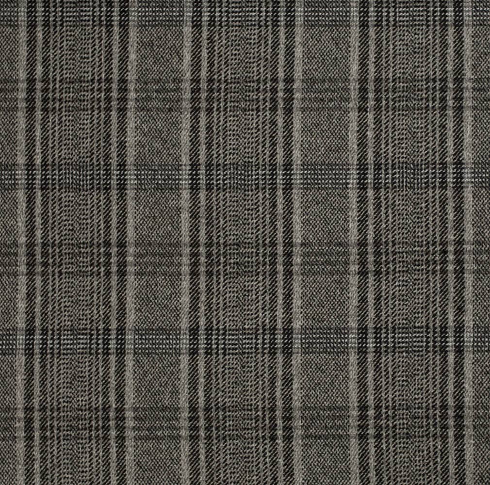 CB800-416 Plaid Black Charlotte Fabrics Woven Patterns