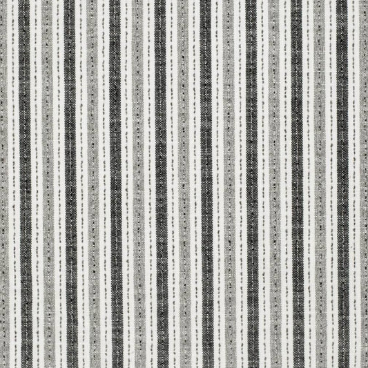 CB800-418 Stripe Black,Grey & Silver Charlotte Fabrics Woven Patterns