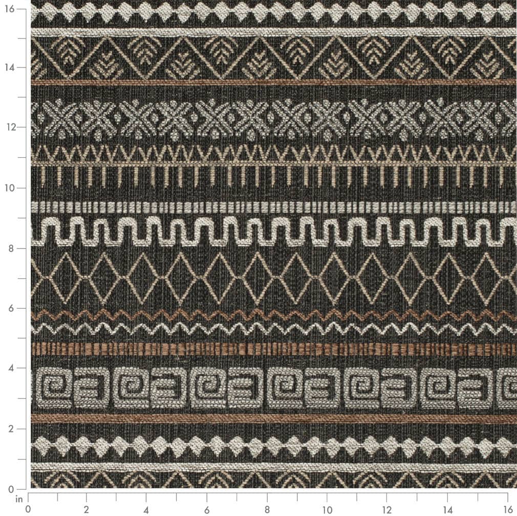 CB800-419 Abstract & Geometric,Global,Southwestern,Stripe nan Black Charlotte Colors