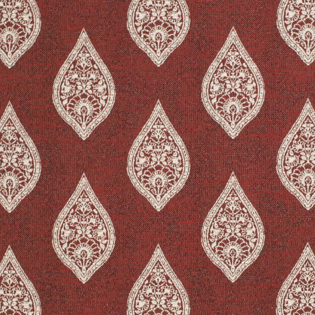 CB800-422 Abstract & Geometric,Damask nan Red & Burgundy Charlotte Colors