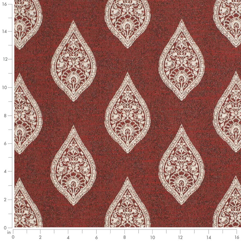 CB800-422 Abstract & Geometric,Damask nan Red & Burgundy Charlotte Colors