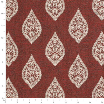 CB800-422 Abstract & Geometric,Damask nan Red & Burgundy Charlotte Colors