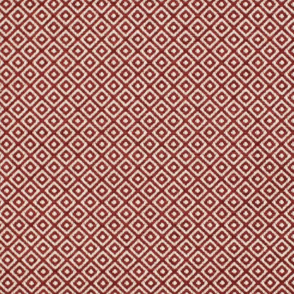 CB800-425 Abstract & Geometric,Diamonds,Small Scale nan Red & Burgundy Charlotte Colors