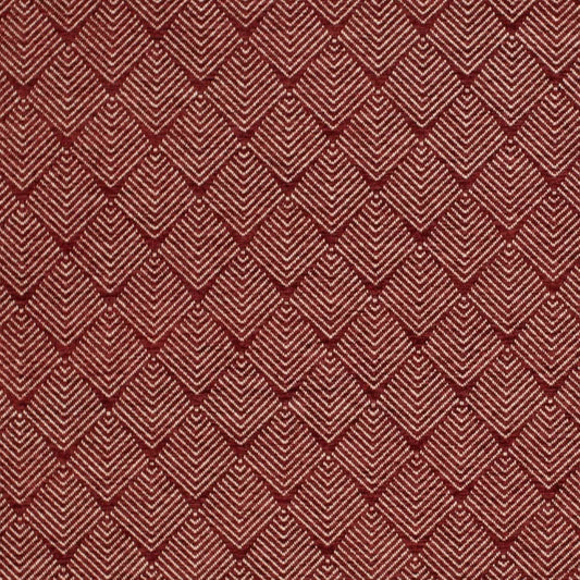 CB800-426 Abstract & Geometric Red & Burgundy Charlotte Fabrics Woven Patterns