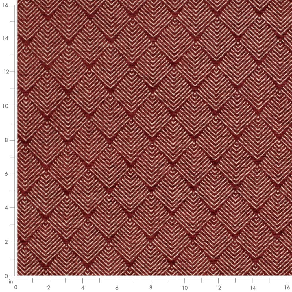 CB800-426 Abstract & Geometric nan Red & Burgundy Charlotte Colors