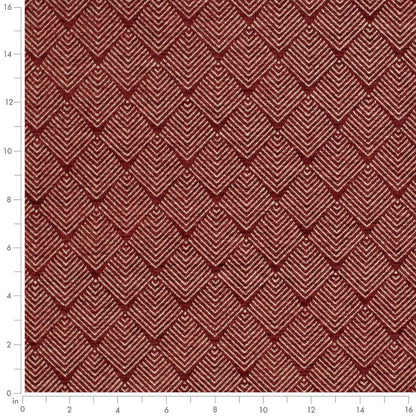 CB800-426 Abstract & Geometric nan Red & Burgundy Charlotte Colors
