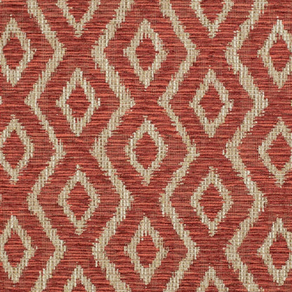 CB800-427 Abstract & Geometric nan Red & Burgundy Charlotte Colors