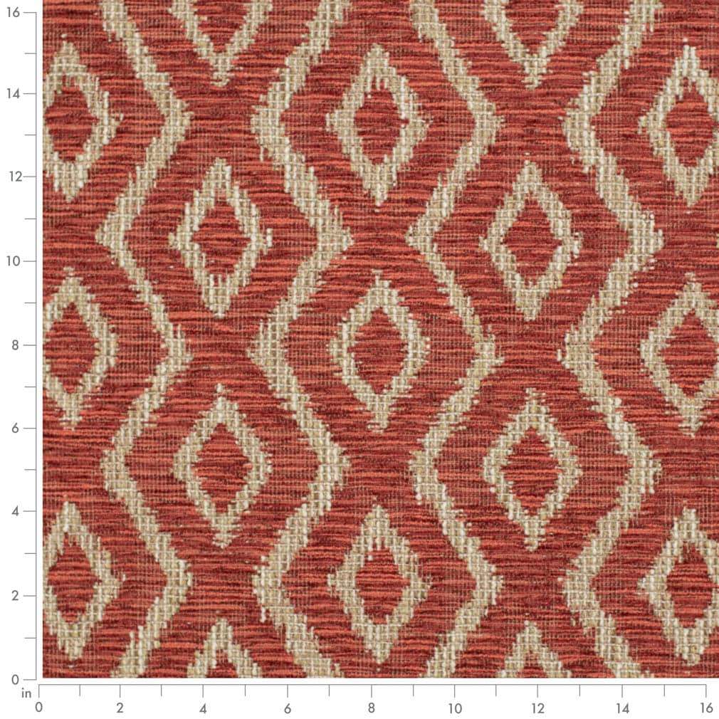 CB800-427 Abstract & Geometric nan Red & Burgundy Charlotte Colors