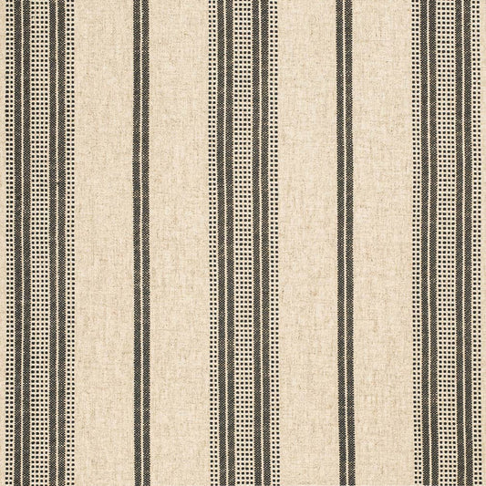CB800-428 Stripe Black Charlotte Fabrics Woven Patterns