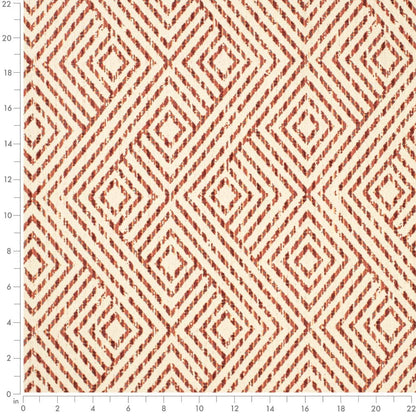 CB800-429 Abstract & Geometric nan Red & Burgundy Charlotte Colors