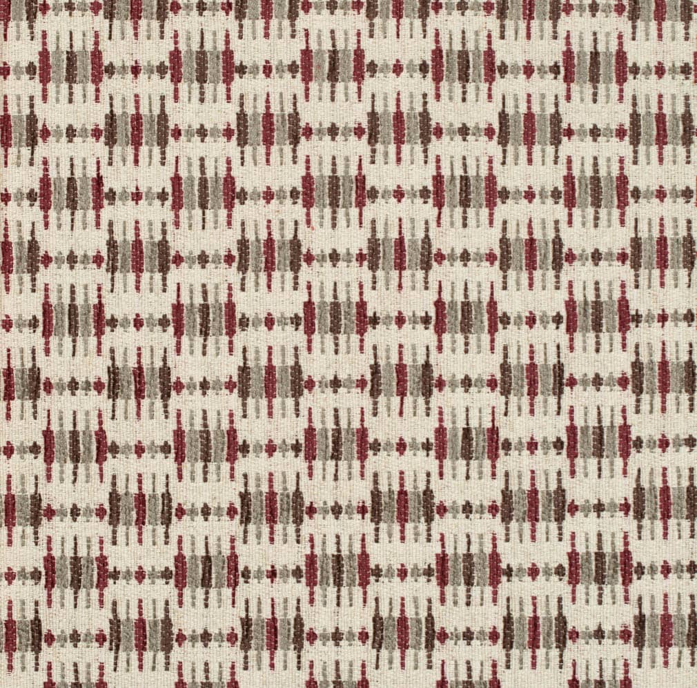 CB800-434 Abstract & Geometric nan Red & Burgundy Charlotte Colors
