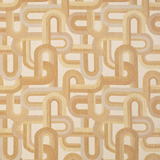 CB800-448 Abstract & Geometric Gold & Yellow Charlotte Fabrics Woven Patterns