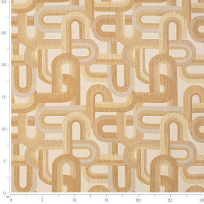 CB800-448 Abstract & Geometric nan Gold & Yellow Charlotte Colors