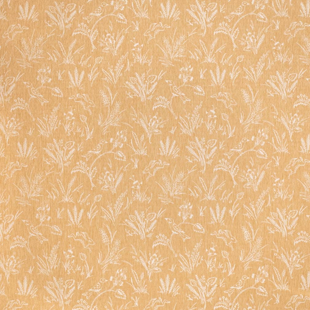 CB800-451 Floral,Novelty Gold & Yellow Charlotte Fabrics Woven Patterns