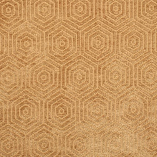 CB800-456 Abstract & Geometric Gold & Yellow Charlotte Fabrics Velvet,Woven Patterns