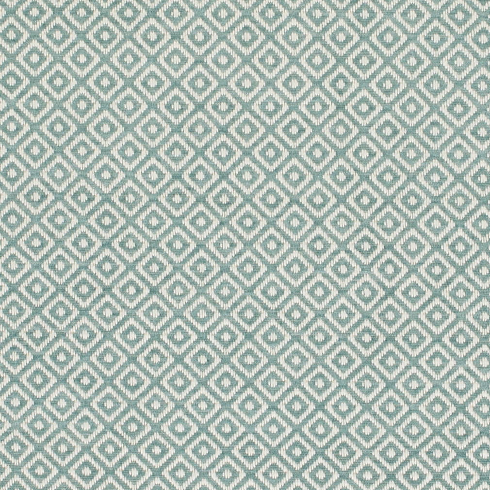 CB800-460 Abstract & Geometric,Diamonds,Small Scale Aqua & Teal Charlotte Fabrics Woven Patterns