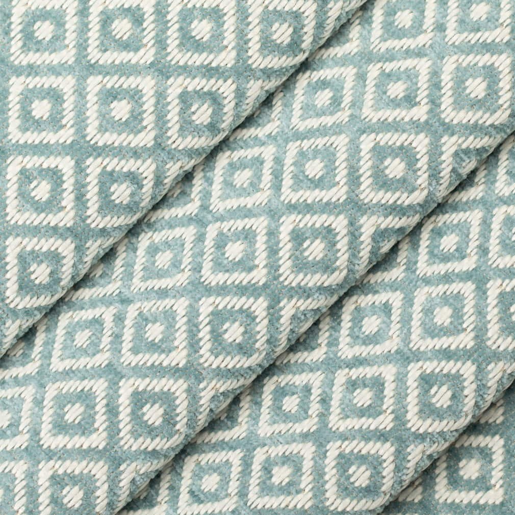 CB800-460 Abstract & Geometric,Diamonds,Small Scale nan Aqua & Teal Charlotte Colors