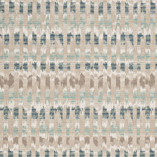 CB800-467 Abstract & Geometric Aqua & Teal Charlotte Fabrics Woven Patterns