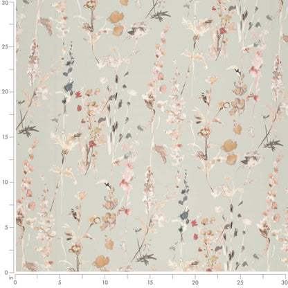 CB800-475 Abstract & Geometric,Floral,Leaves nan Aqua & Teal Charlotte Colors