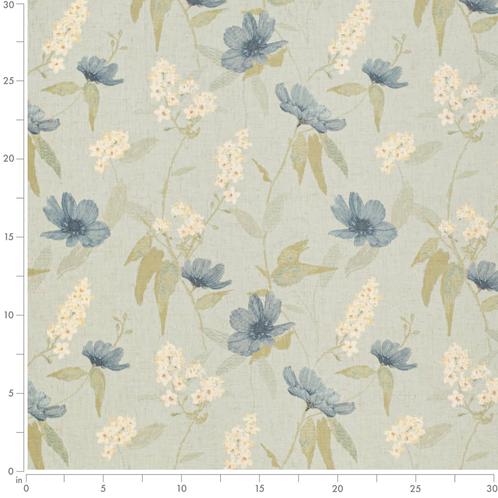 CB800-476 Floral nan Aqua & Teal,Blue,Green Charlotte Colors