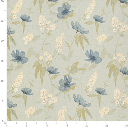 CB800-476 Floral nan Aqua & Teal,Blue,Green Charlotte Colors