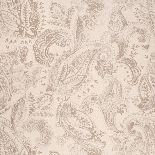 CB800-489 Abstract & Geometric,Paisley Beige & Taupe,Brown Charlotte Fabrics Woven Patterns