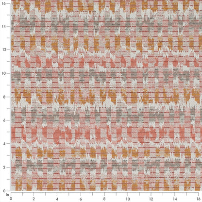 CB800-505 Abstract & Geometric nan Coral & Peach,Pink Charlotte Fabrics